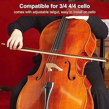 Amazon.co.jp: 3/4 4/4 チェロテールピース アルミ合金 テール